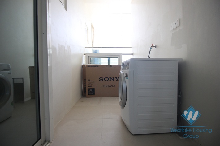 New and high floor three bedrooms apartment for rent in Ciputra, Tay Ho, Ha Noi